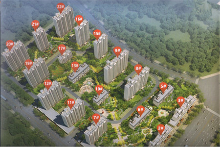 城西富贵养生苑二楼133平三室毛坯带储藏室车位71万